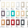Claro Satin Color Chart on White Background Copy