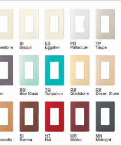 Claro Satin Color Chart on White Background Copy