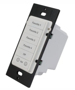 Elan Keypad With Favorite and Volume Arrows