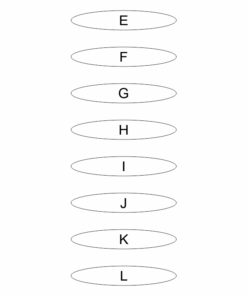 A Drawing of a CEM8 With Letters in Oval Shapes