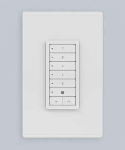 A Single Panel Control in White Color