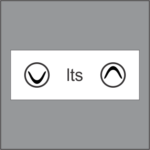 Arrow Buttons for a Keypad