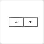 Sidekick Bottom Arrow Buttons Style 3